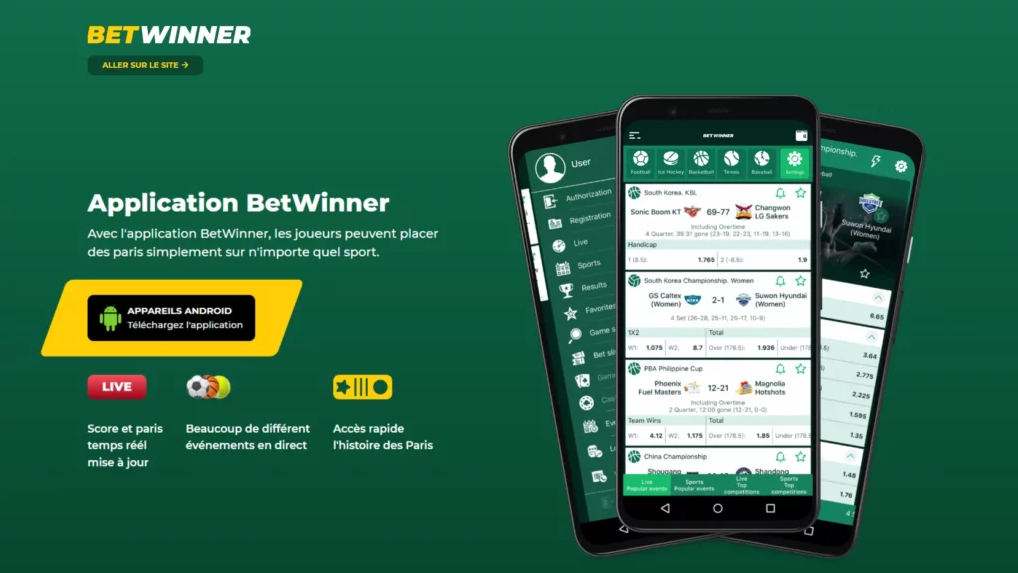 Betwinner App  La Révolution des Paris en Ligne